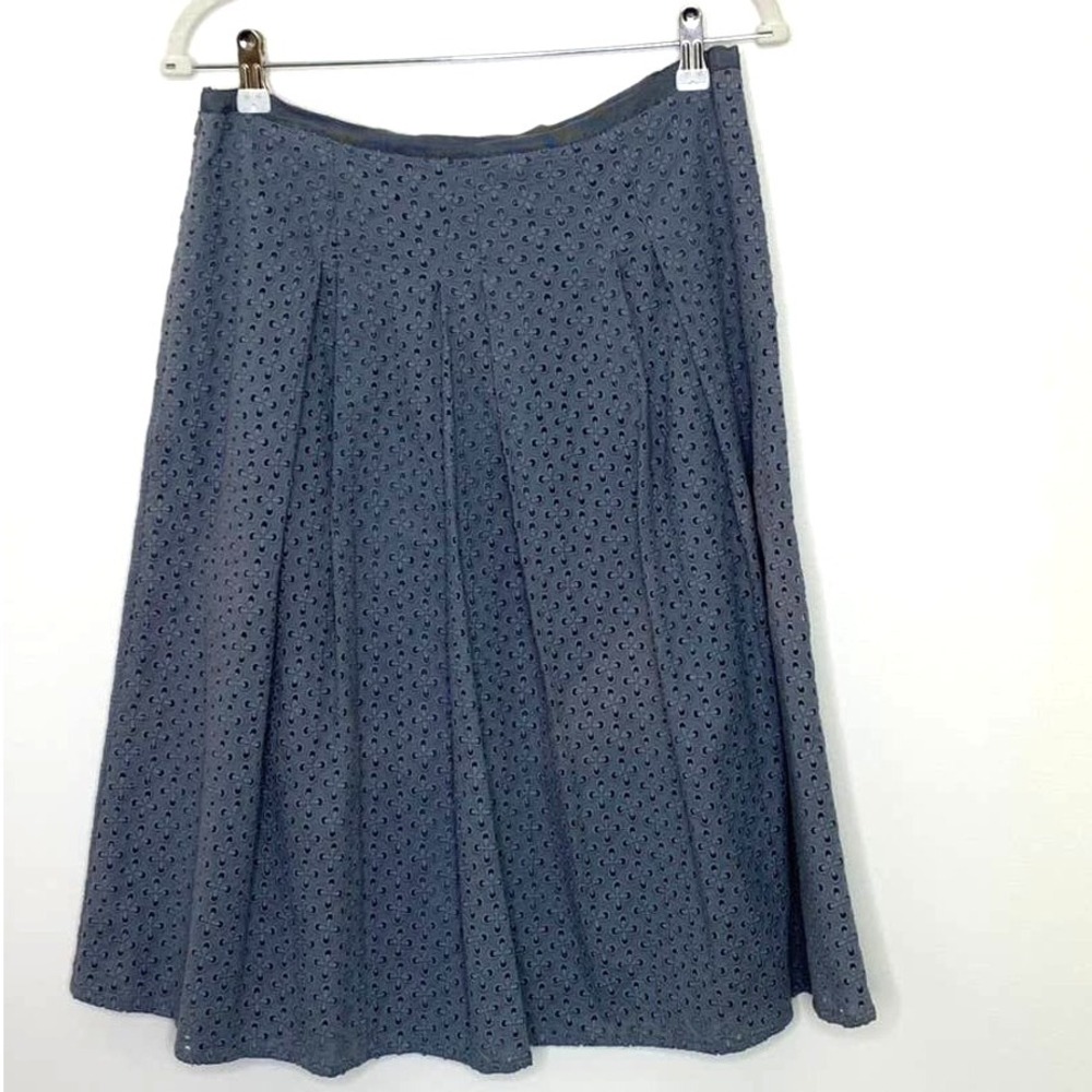 Armand‎ Ventilo blue eyelet skirt Size 8